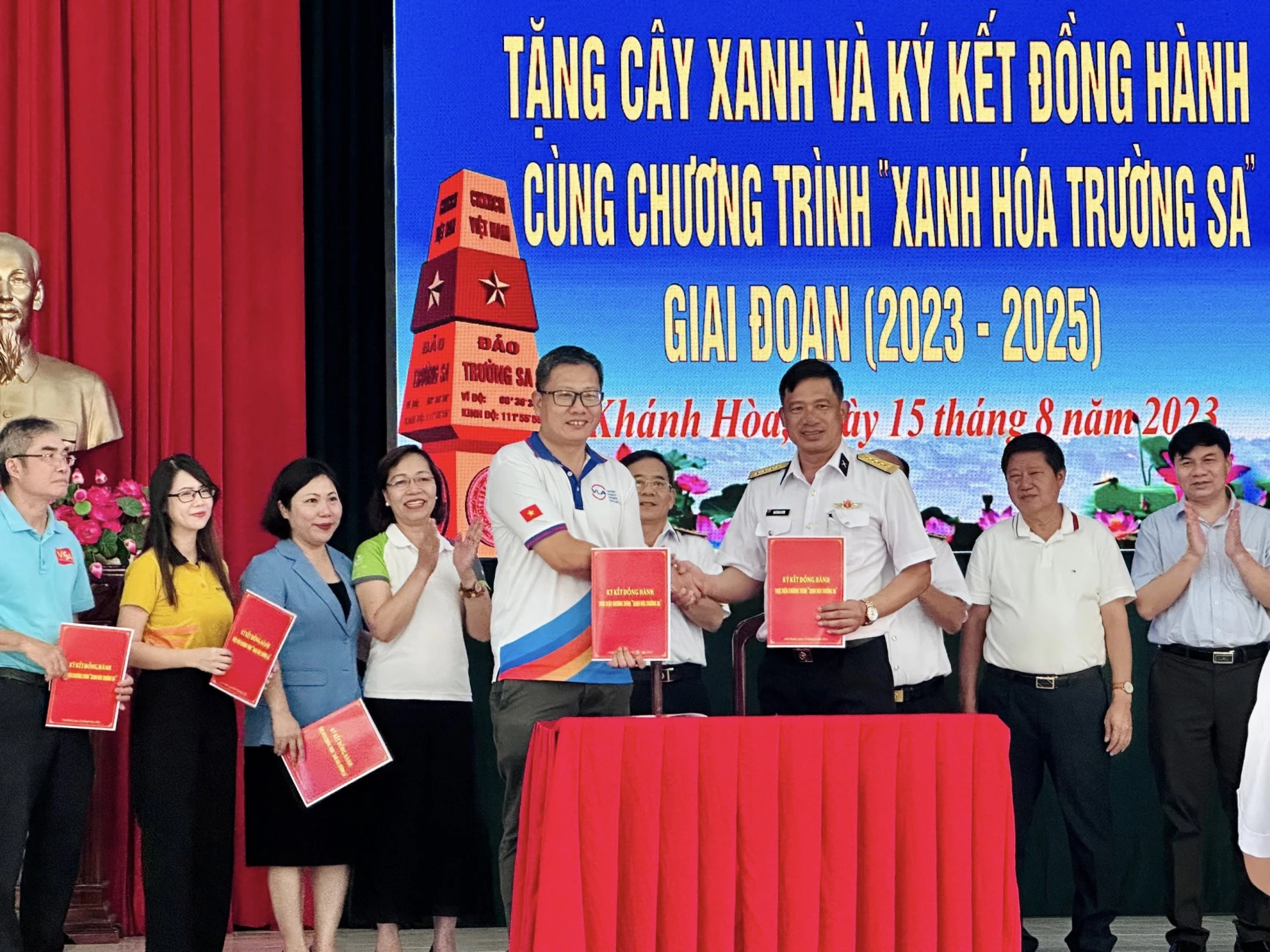 [Truong Sa Island] InterLOG Continues to Support the "Greening Trường Sa" Program