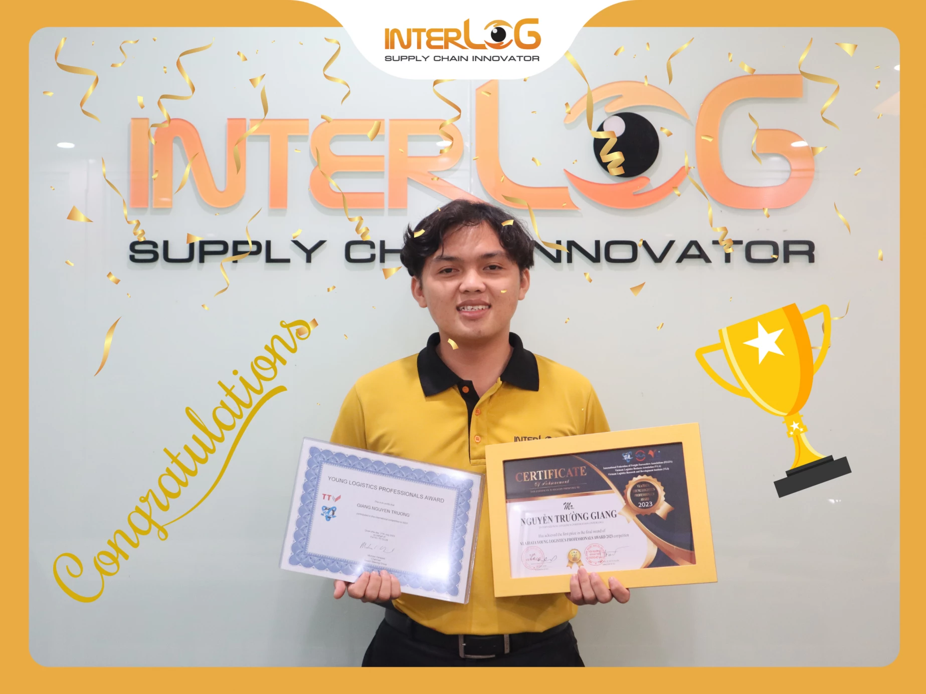 [The Next Gen-I] Thí sinh InterLOG dự thi giải Quốc tế Young Logistics Professionals Award 2023