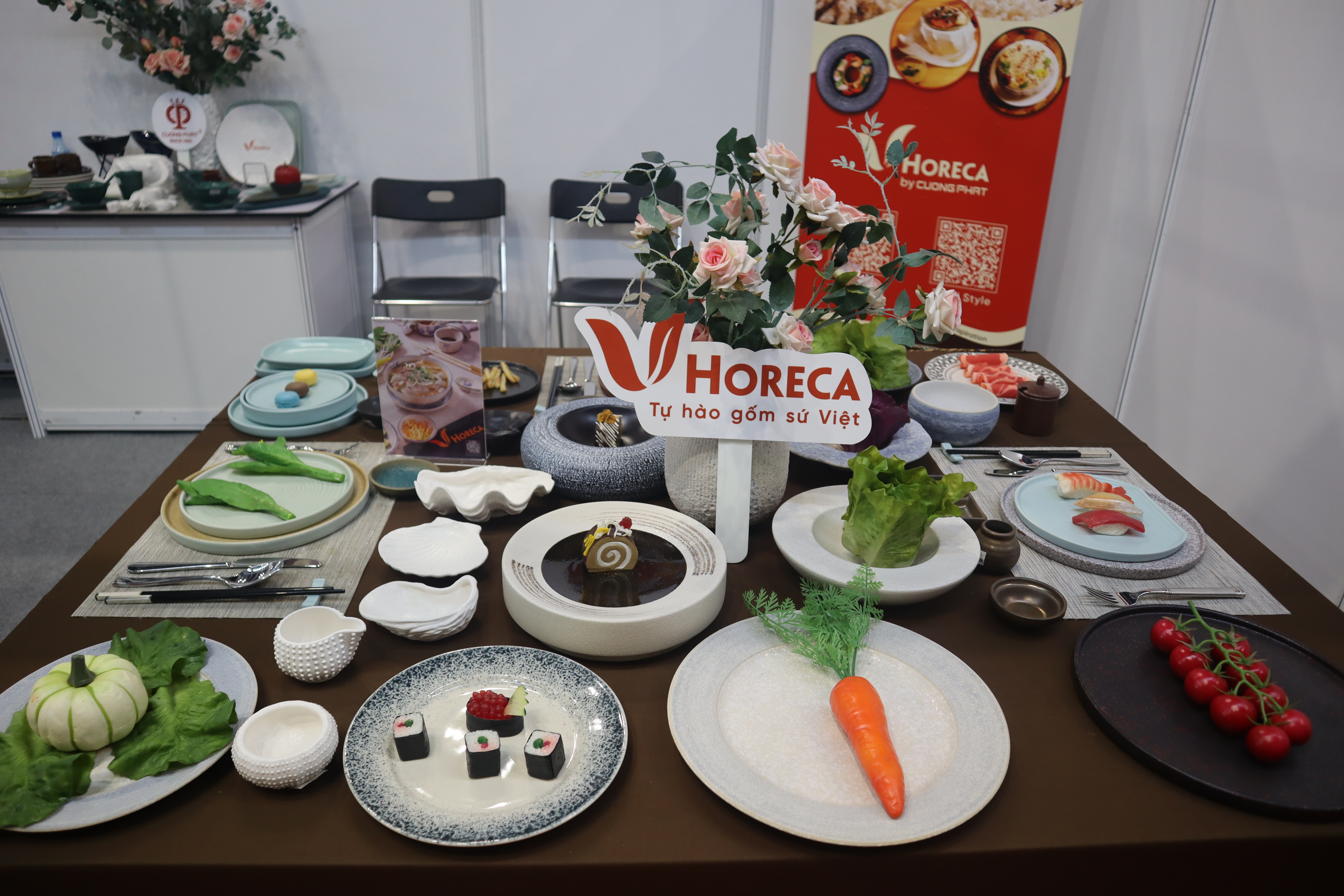 Goods Supply and Demand Connection Conference in Binh Duong - Some products displayed at the event