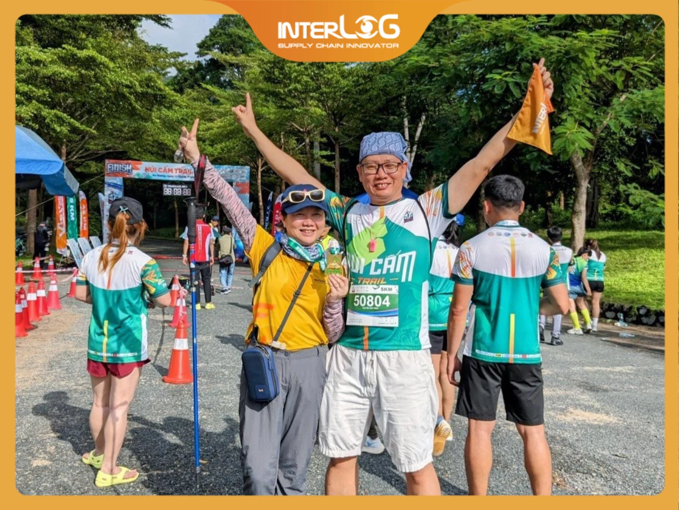 [Run4Green] InterLOG tham gia Giải núi Cấm Trail 2023: Lan tỏa vẻ đẹp của Châu Đốc đến với cộng đồng