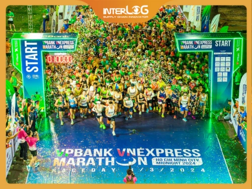[Run4Green] InterLOG tham gia giải chạy VPBank VnExpress Marathon Ho Chi Minh City Midnight 2024 - Vì một Việt Nam thịnh vượng