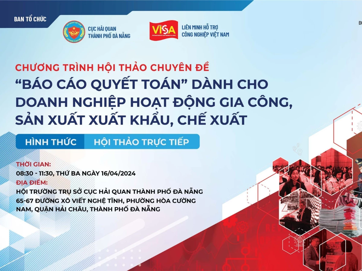 [Đà Nẵng] InterLOG phối hợp cùng Cục Hải quan Đà Nẵng tổ chức hội thảo tháo gỡ vướng mắc trực tiếp cho gần 100 doanh nghiệp