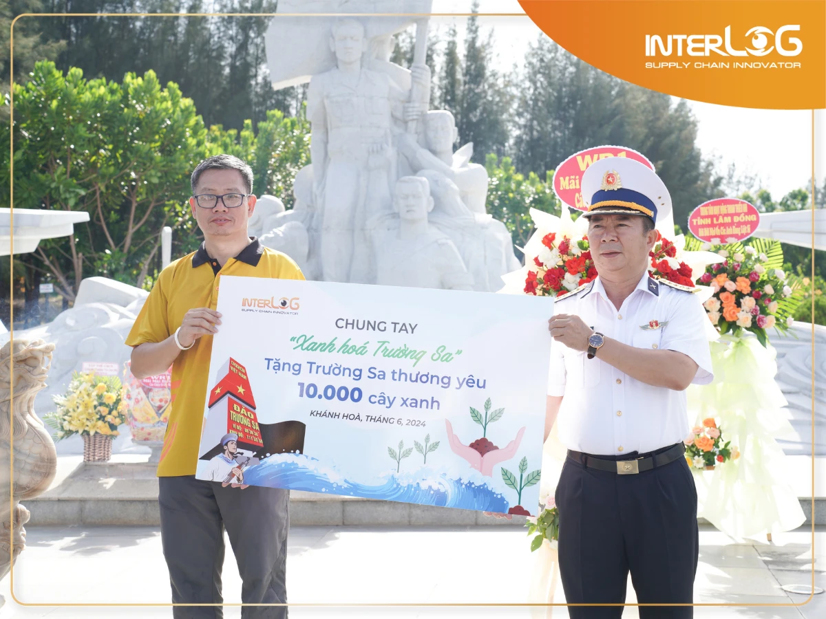[Run4Green] InterLOG continues its green coverage journey in Truong Sa under the program "For a Green Vietnam"