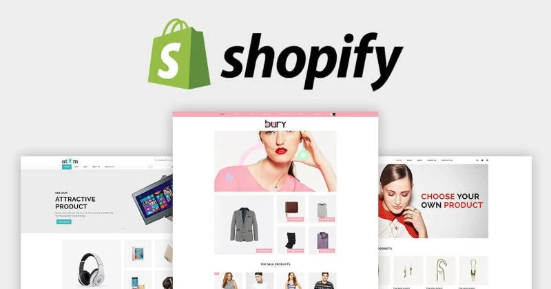 Shopify là một trong những nền tảng phổ biến cho dropshipping (Nguồn: Sưu tầm)