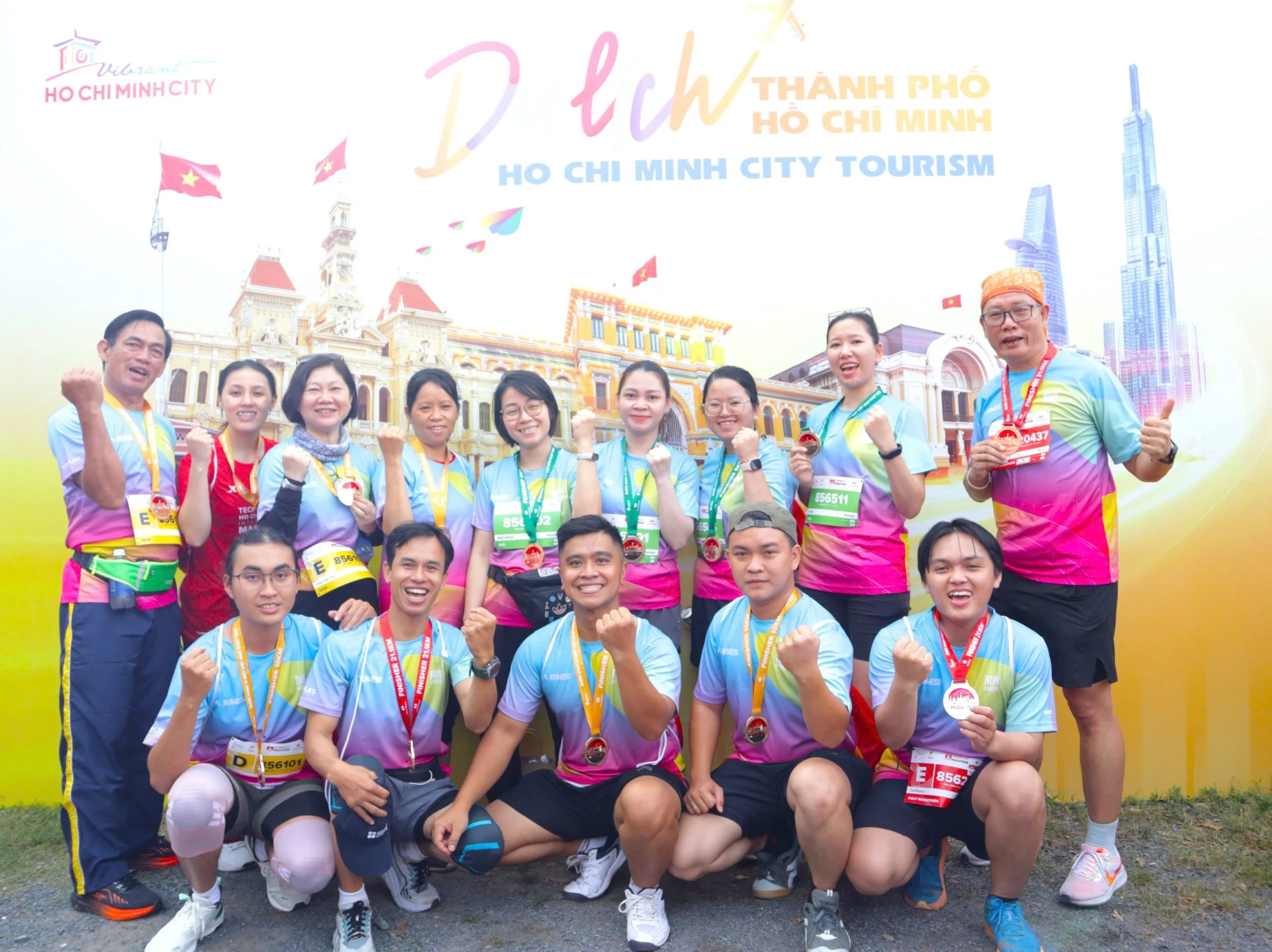 InterLOG tham gia Techcombank Ho Chi Minh City International Marathon 2024