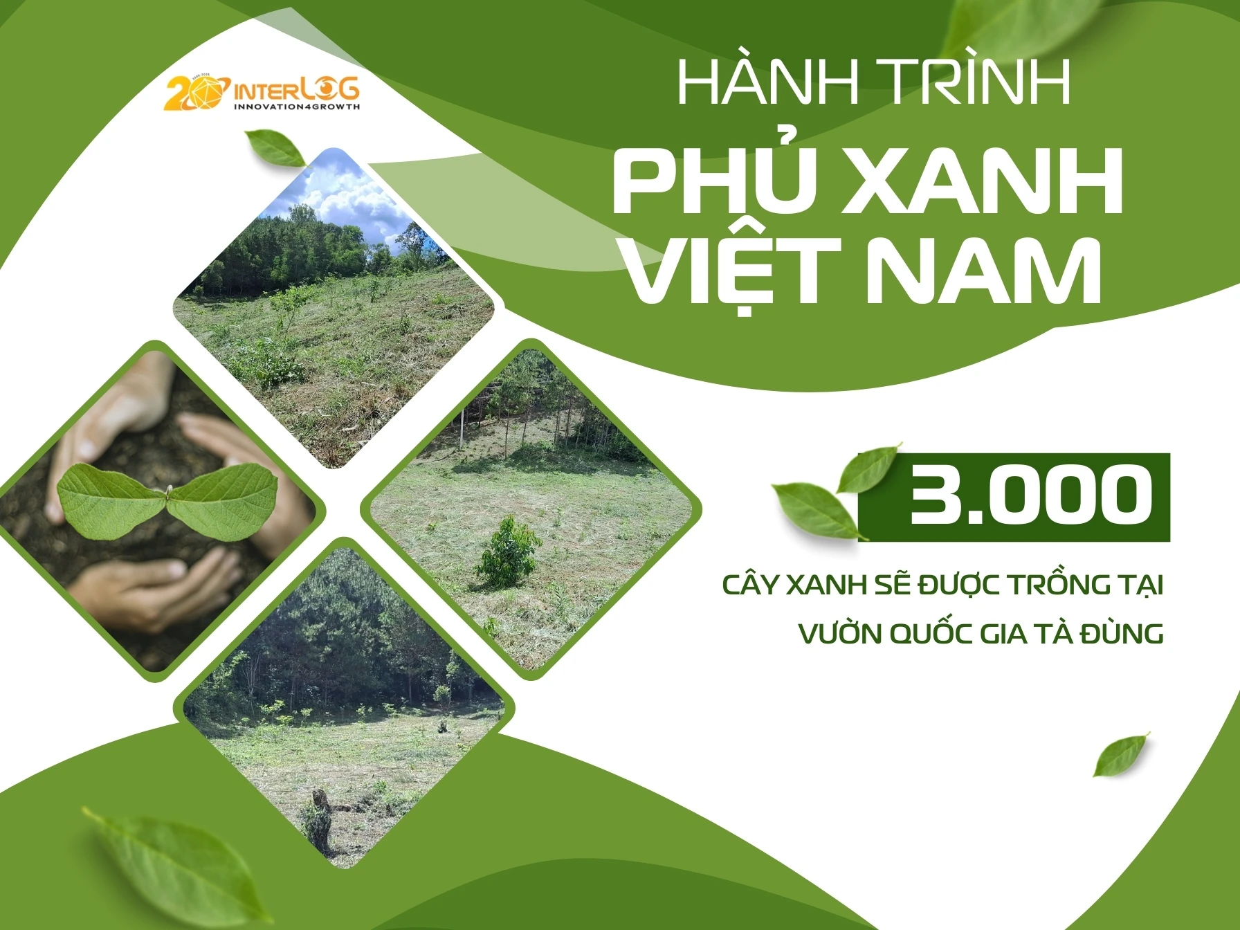Vườn quốc gia Tà Đùng - địa điểm tiếp theo trên hành trình phủ xanh Việt Nam của InterLOG