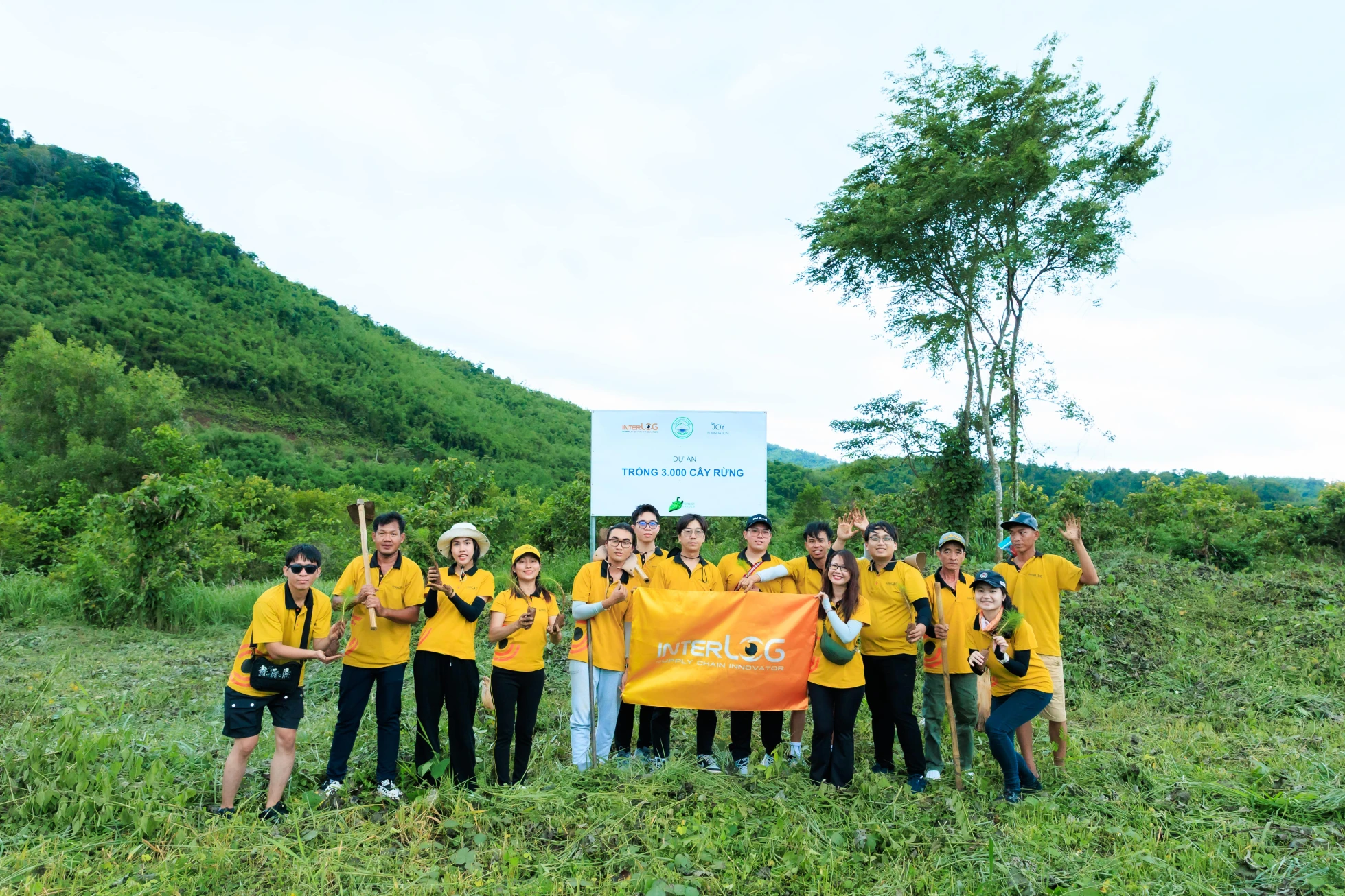 InterLOG thực hiện lời kêu gọi của Chính phủ “Vì 1 tỷ cây xanh Việt Nam” từ 2023 cho đến bây giờ