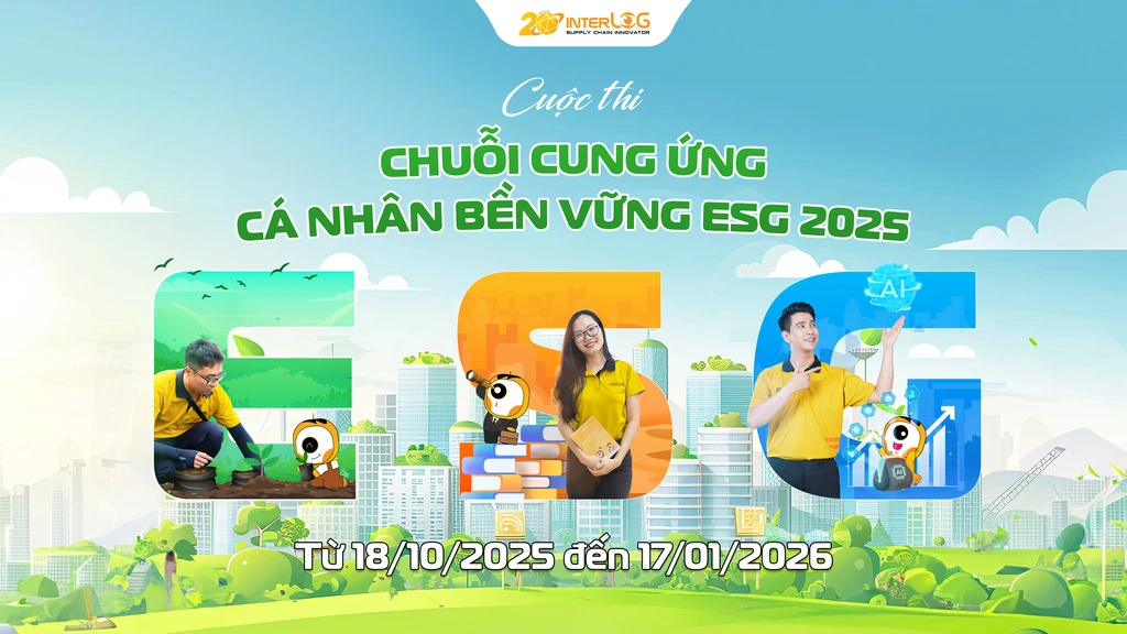 InterLOG phát động cuộc thi “Chuỗi Cung Ứng Cá Nhân Bền Vững ESG 2025” mùa 2 - kiến tạo hành trình phát triển con người toàn diện