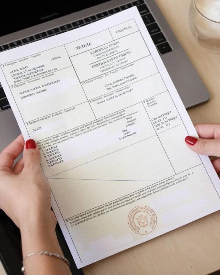 giấy chứng nhận xuất xứ là gì