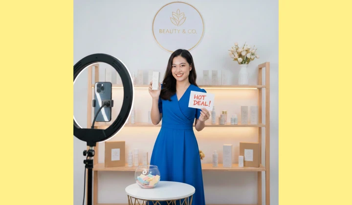 bí quyết livestream bán hàng