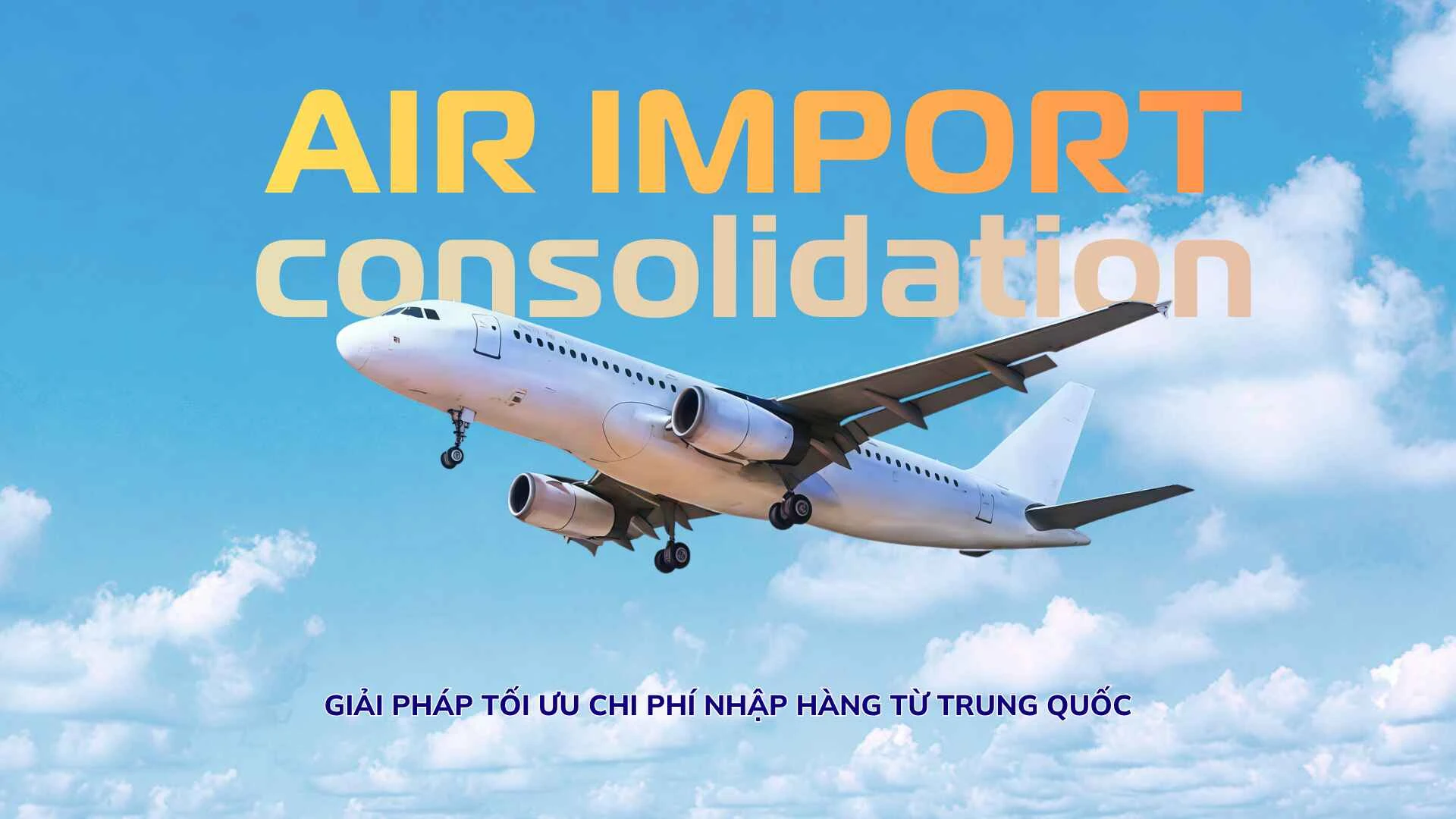 Tái cấu trúc phương án vận tải hàng không nhằm tối ưu tổng chi phí nhập khẩu