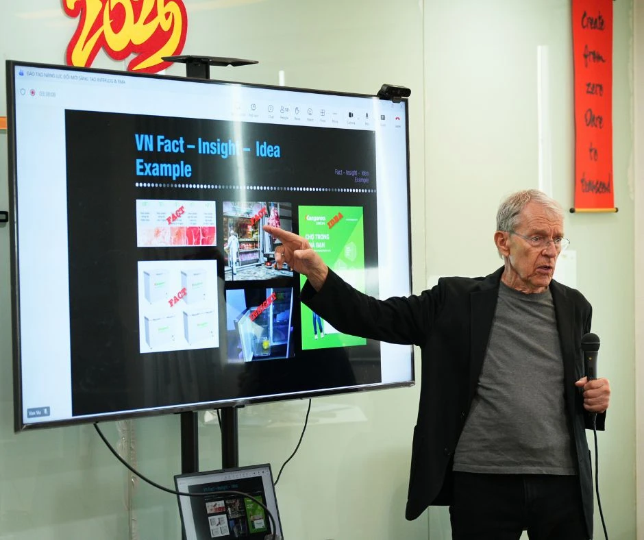 Huyền thoại Richard Moore cùng InterLOG nâng cao năng lực đổi mới sáng tạo