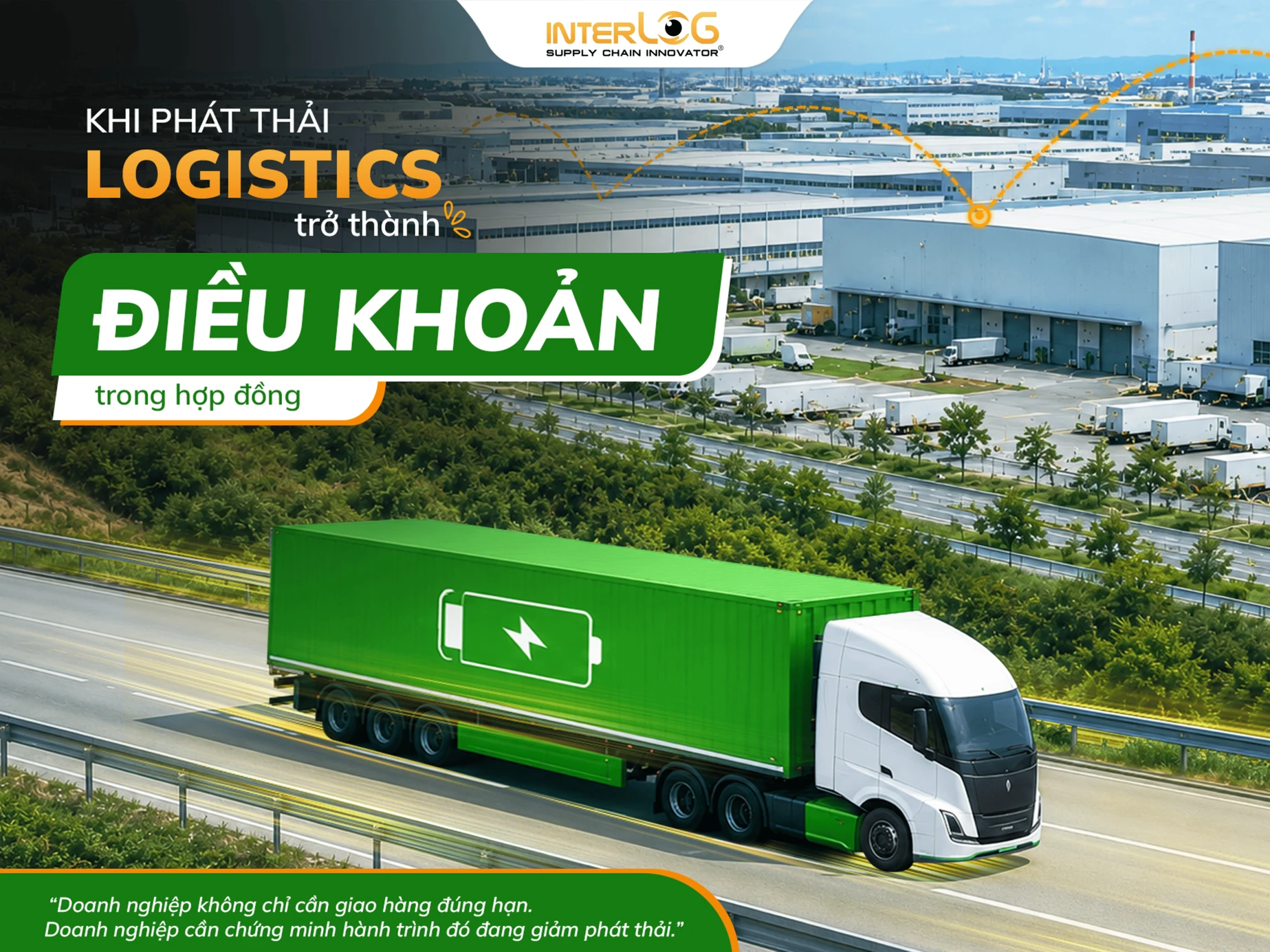 Khi phát thải logistics trở thành một điều khoản trong hợp đồng