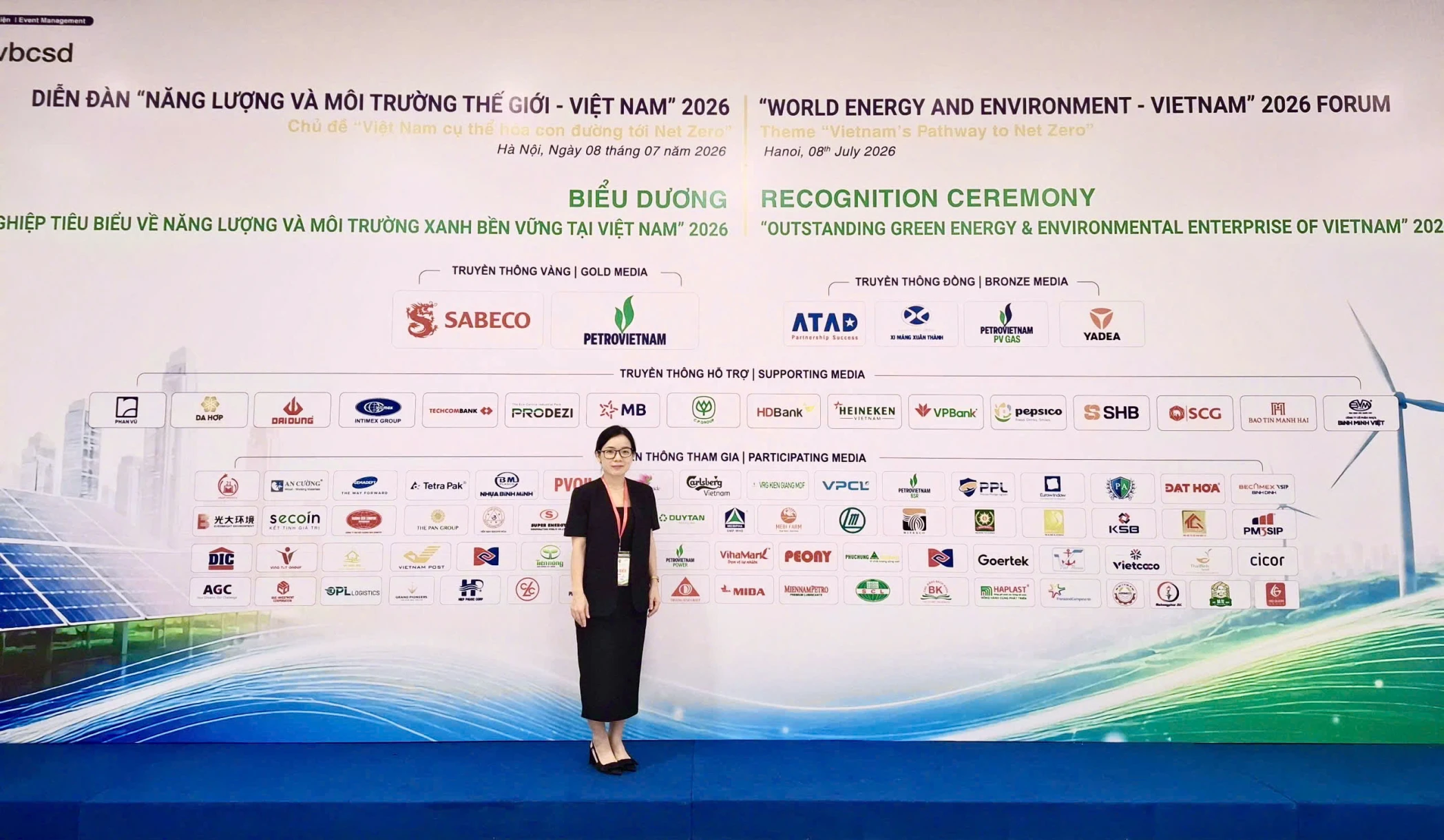 Đại diện InterLOG tham dự Diễn đàn “Năng lượng và Môi trường thế giới – Việt Nam” năm 2026.