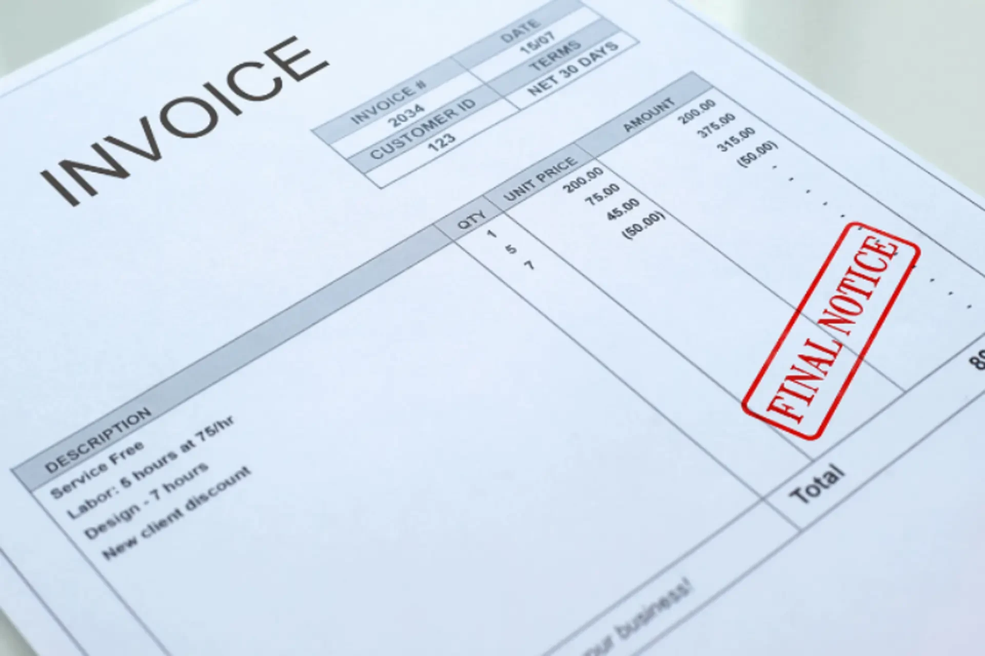 Hóa đơn thương mại (Commercial Invoice) là chứng từ thể hiện giao dịch mua bán