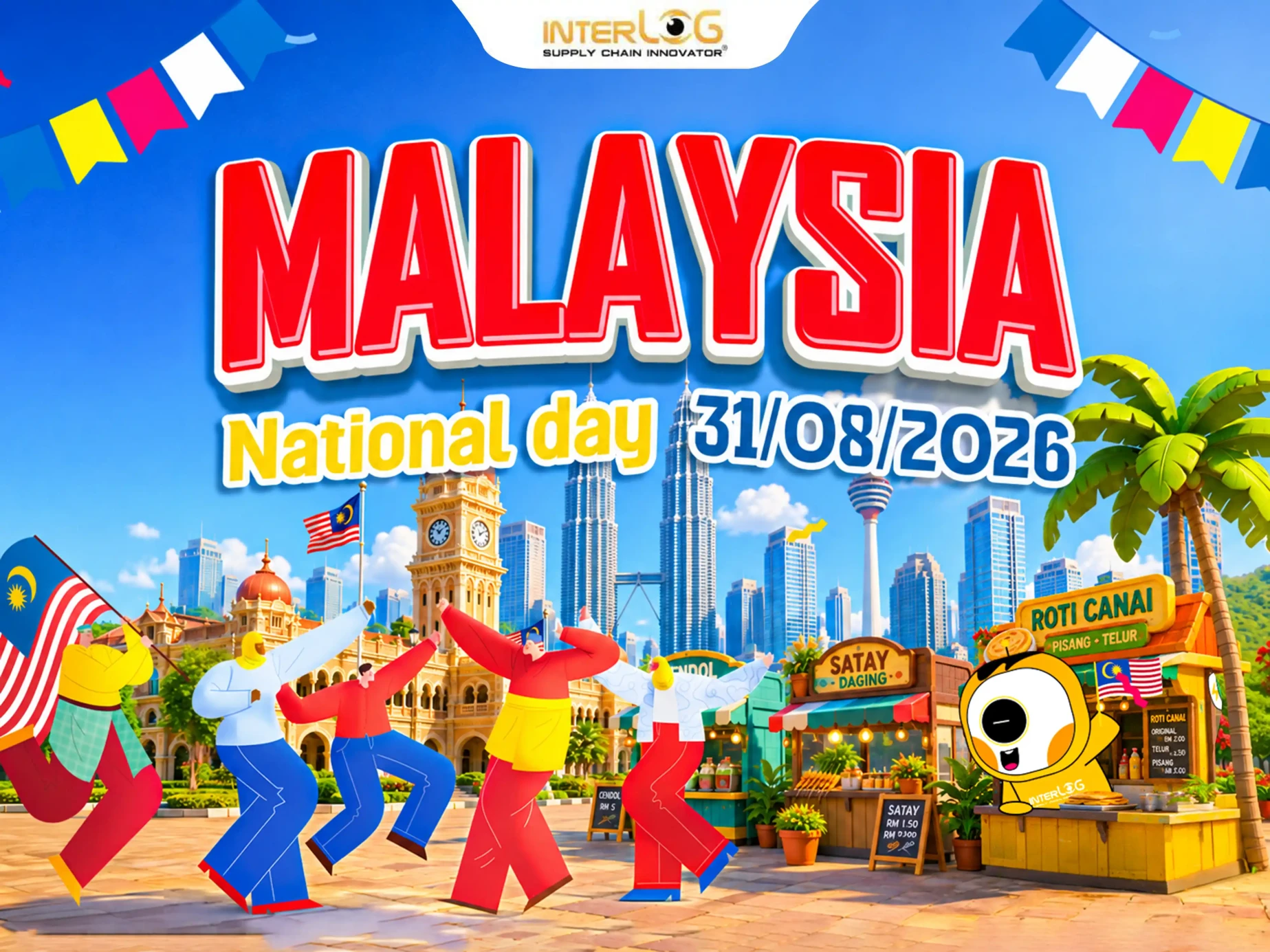 Giao lưu văn hóa thế giới - Chào đón Quốc Khánh Malaysia 31/08