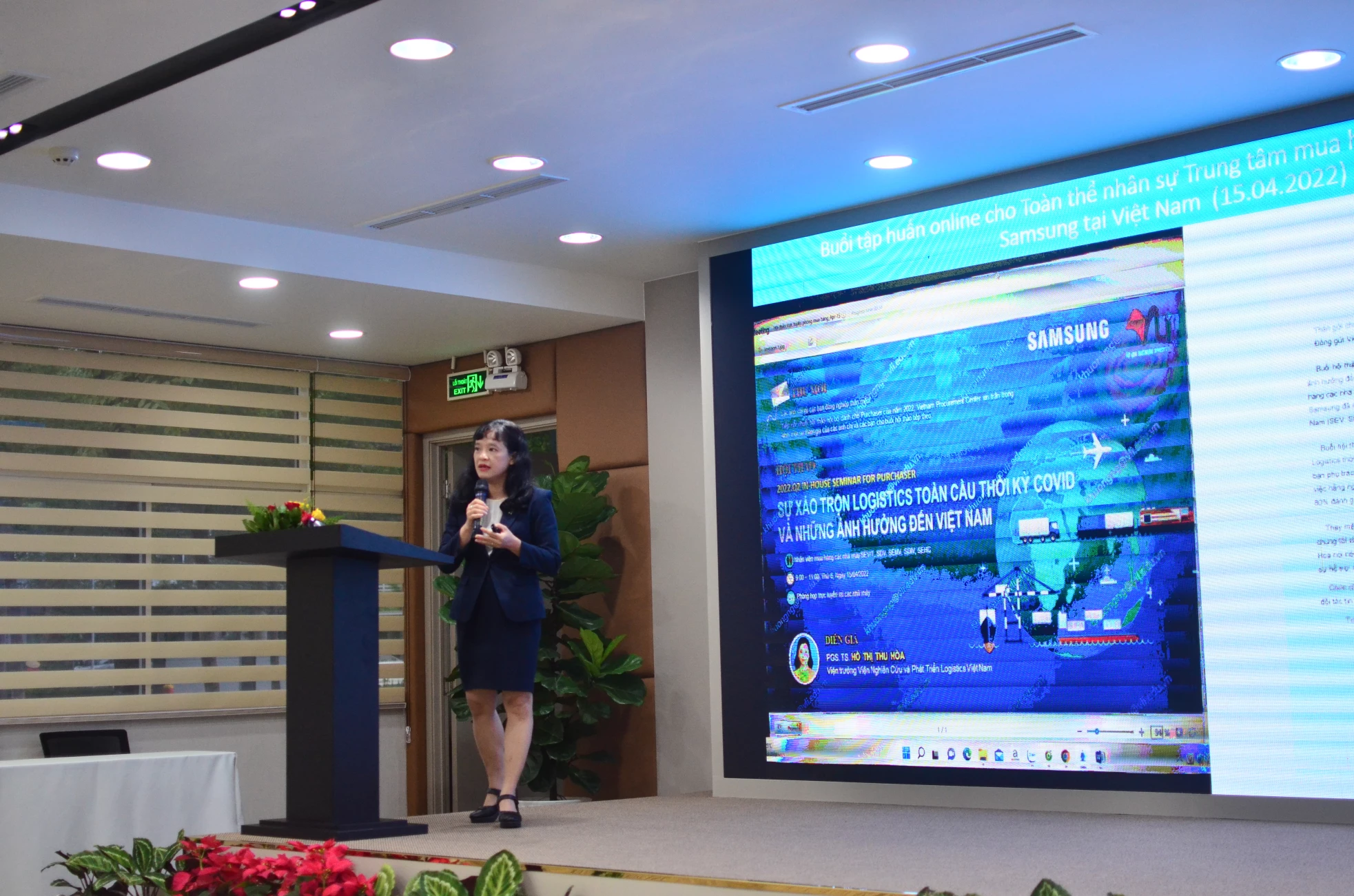 InterLOG and VISA jointly organize the seminar "Global turmoil and its effects on Vietnam's supply chain"